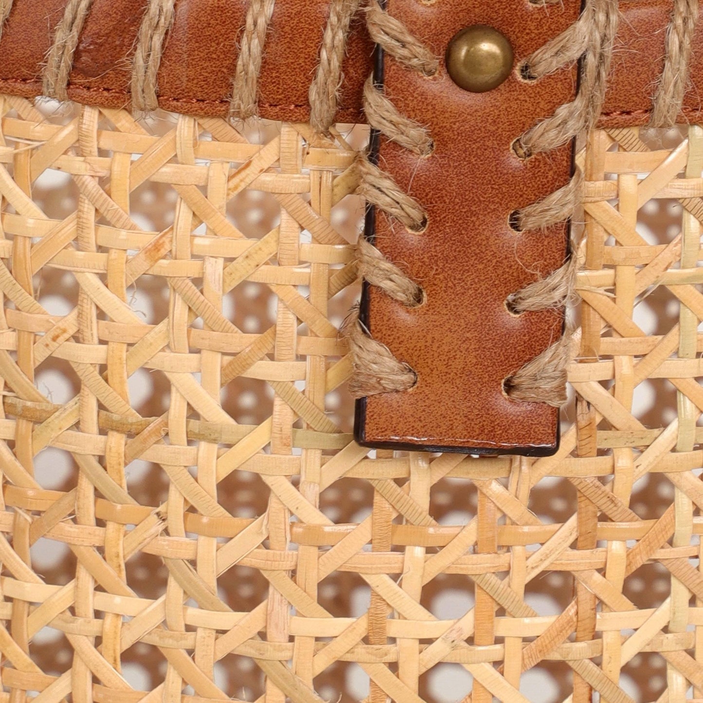 Jute Handle Basket Organizer