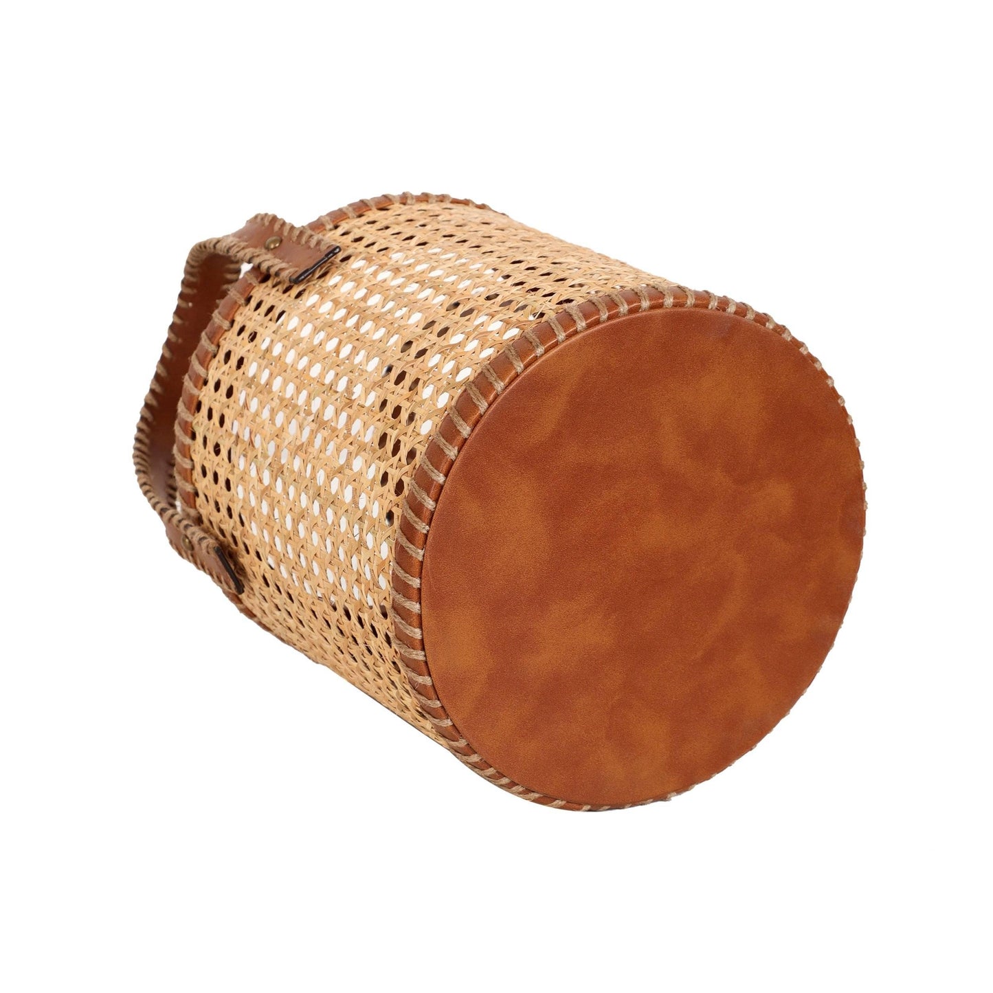 Jute Handle Basket Organizer