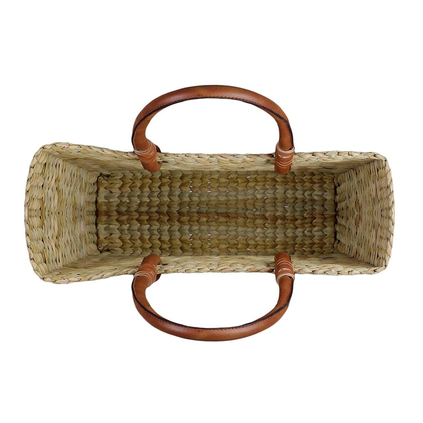 Kauna Grass Lunch Basket Bag (Natural)