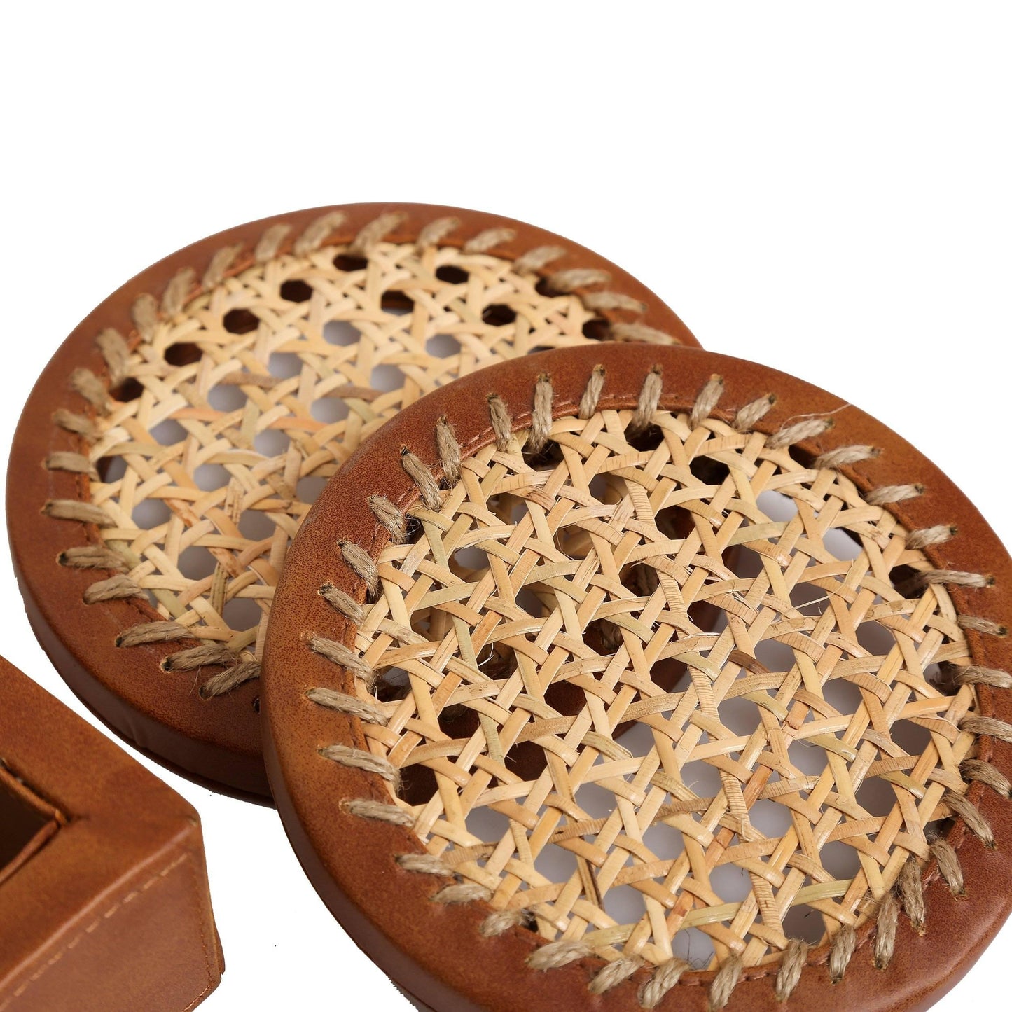 Cane Coasters (Set of 2)