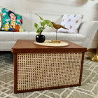 Wicker Basket with Lid (LARGE)