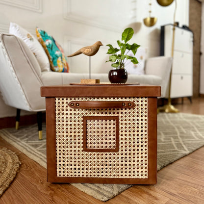 Wicker Basket with Lid