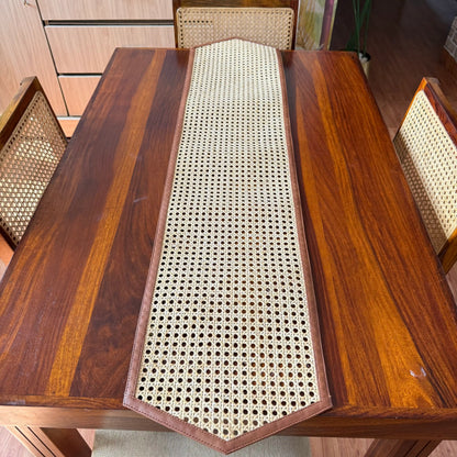 Rattan Cane Table Runner