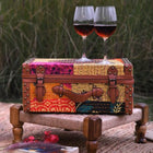 Vintage Trunk with Kantha Work