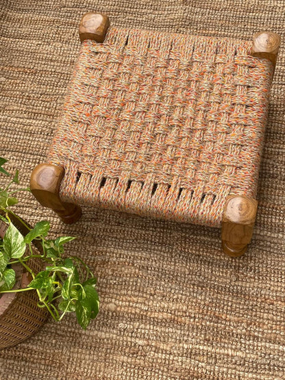 Handwoven Jute Peedha (Small)