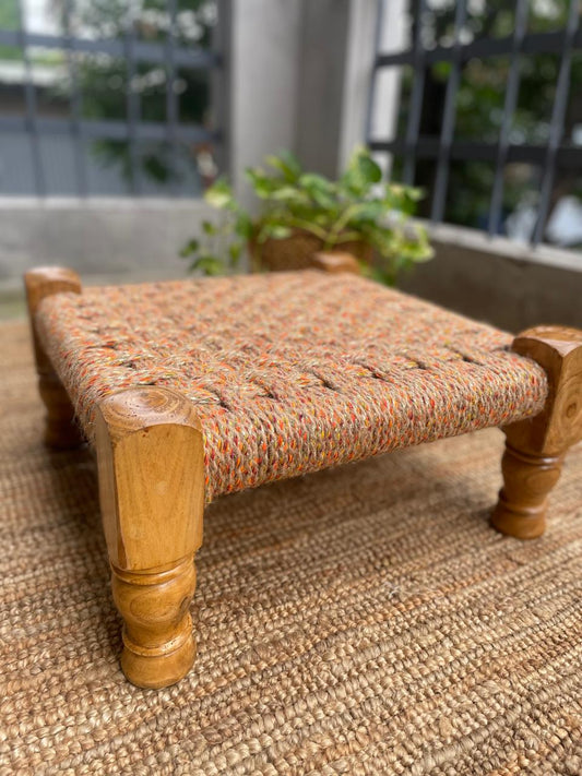 Handwoven Jute Peedha (Small)