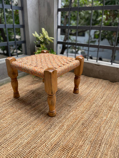 Handwoven Jute Charpoy / Peedha