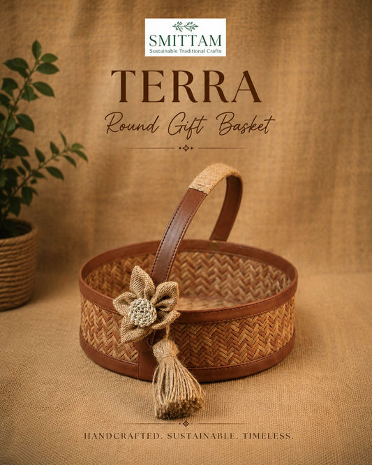 Terra Round Gift Basket