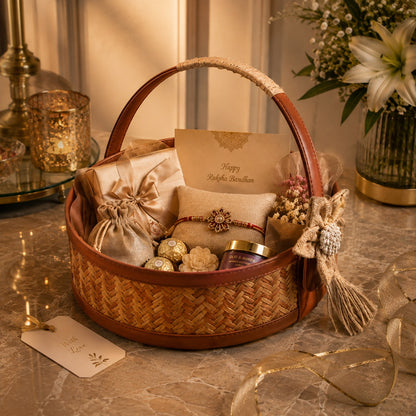 Terra Round Gift Basket