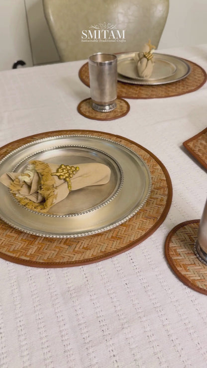 Smitam Signature Wicker Tablescape