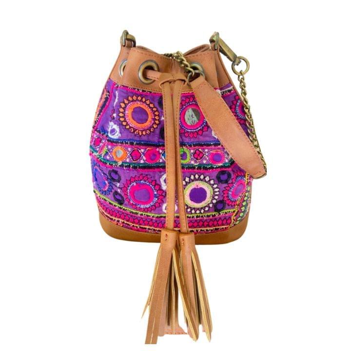 Buy LONGING TO BUY Collection Women Cotton Shoulder Banjara Bag with Tote  Red Online at Best Prices in India - JioMart.