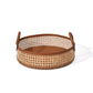 Round Cane Gift Basket