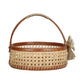 Brown Natural Finish Multipurpose Handmade Basket
