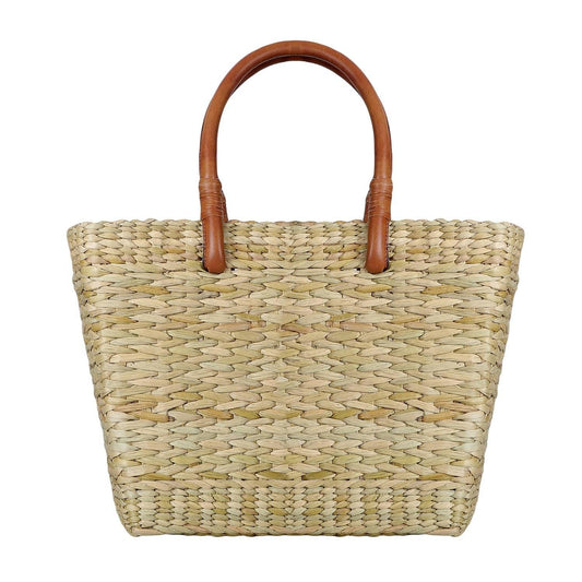 Kauna Grass Lunch Basket Bag (Natural)