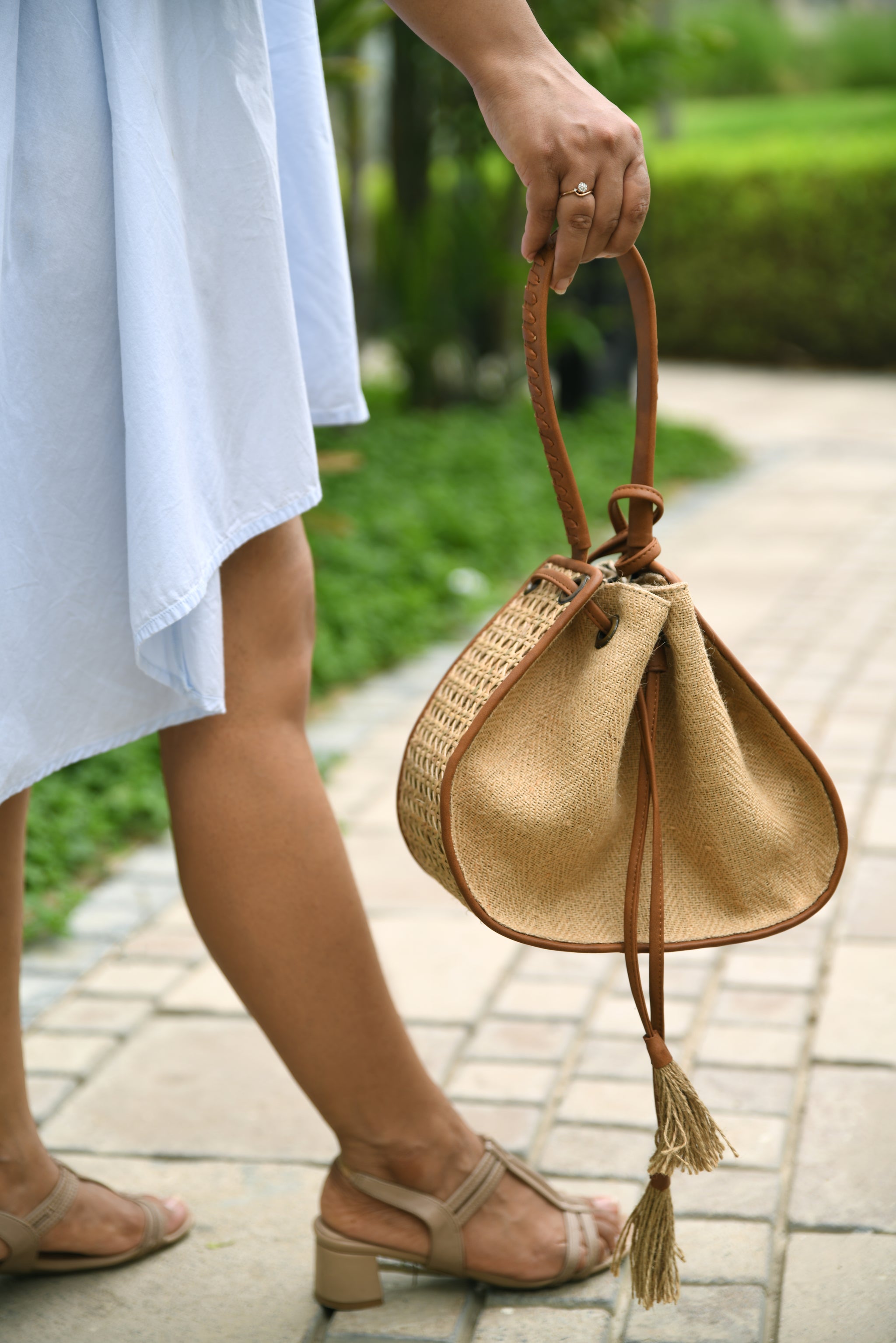 Retro Tote Bag - Keep Life Simple - Standard Size | VizionsN